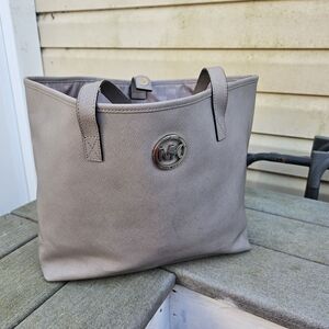 Michael Kors Gray Tote Bag